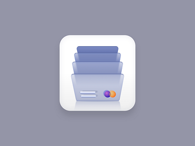 Cards icon (Big Sur style) app icon big sur big sur icon bills cards creatives design gray icon icon design icon designer icon designs icon set iconography mastercard sketchapp vector vector icon vector icons visa