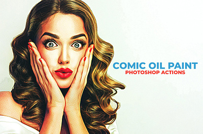 ON SALE | Comic Oil Paint Photoshop Actions cartoon cartoon action cartoon converter cartoon effect cartoon in photoshop cartoon maker cartoon painting cartoon plugin cartoonize clone comic digital art flat generator illustration photo effect photo to catoon