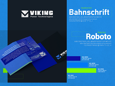 Viking Brand Page brand identity brand page brand page design branding graphic design identity identity design oil and gas visual branding visual identity