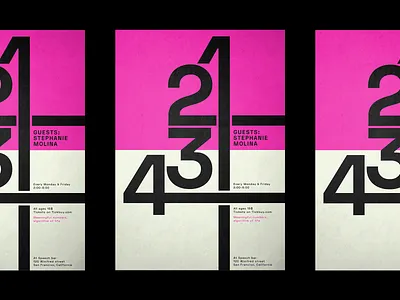 Numbers 2d 3d composition design flat icon layout letter logo logotype mark minimal minimalistic negative space numbers poster print symbol typography vector