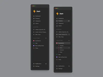 web navigation anoshko app bar component dailyui dark dark mode dark ui design design system drawer flat menu navigation ui ux web