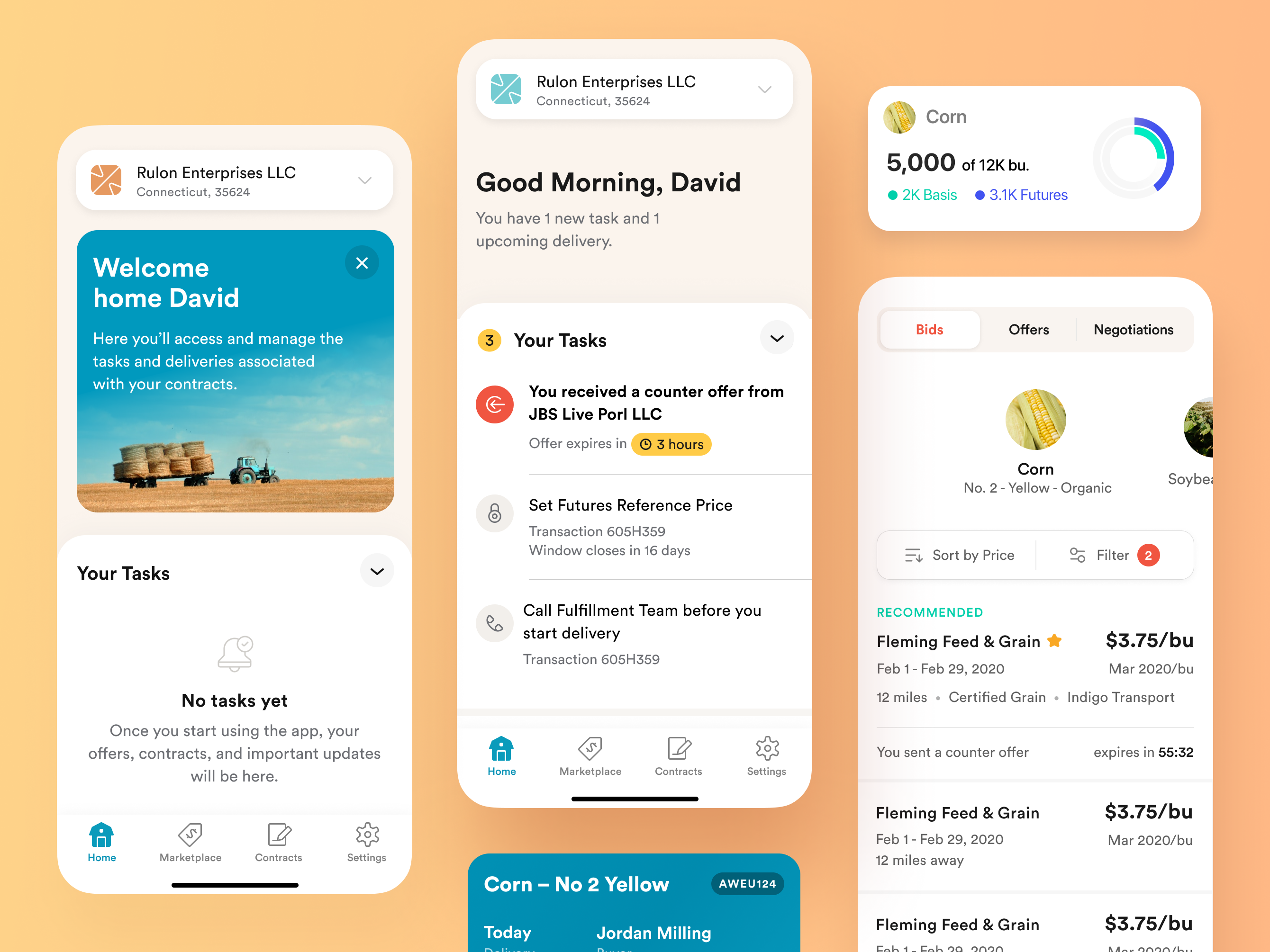 Example of Indigo iOS