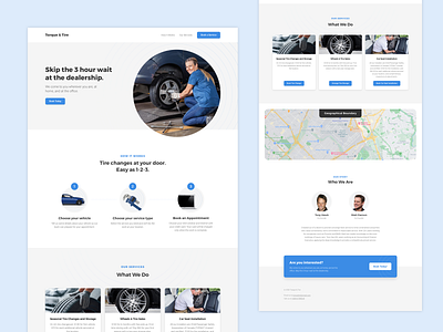 Tire Service Landing Page car landing page tire tires
