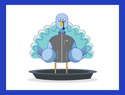 Thanksgiving Potluck illustration thanksgiving turkey