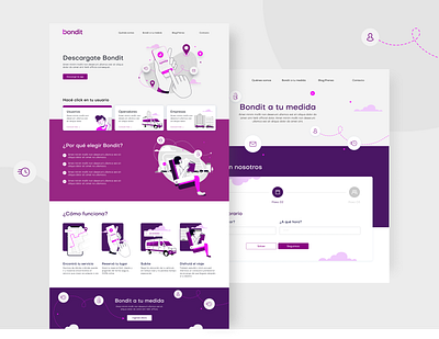 Bondit design graphic design illustration ui ui design web website