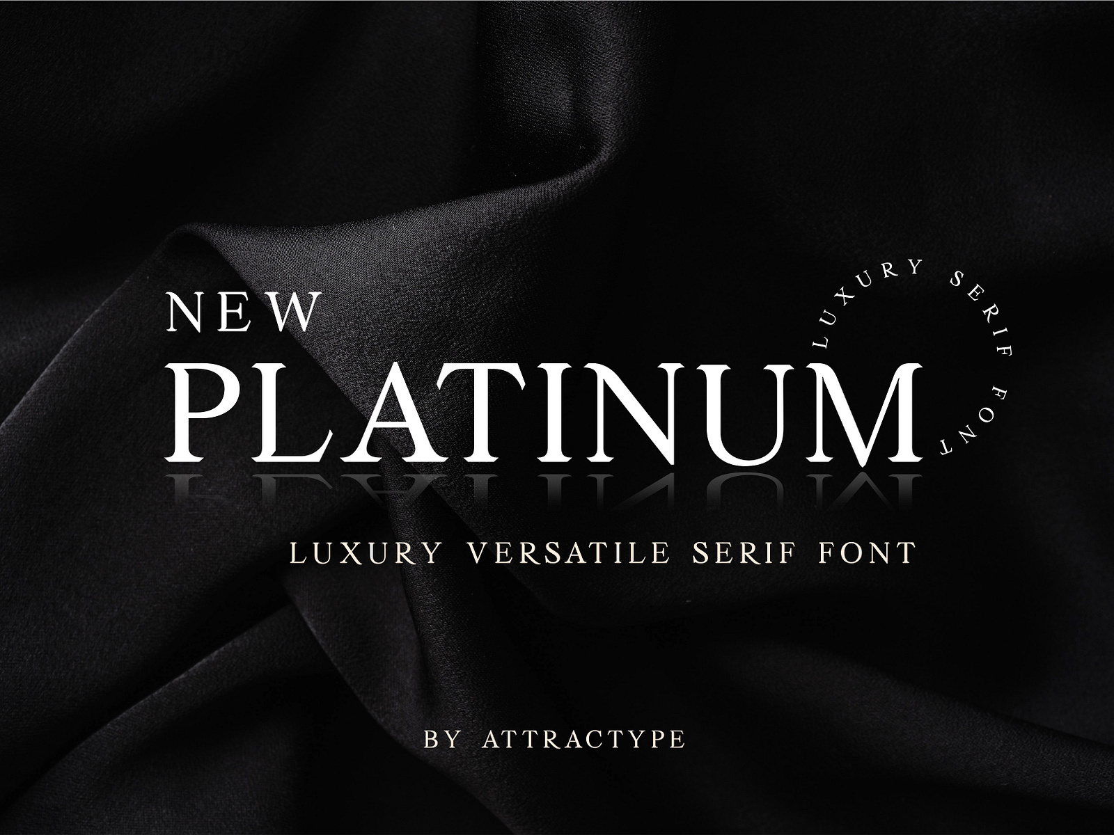 FREE FONT - NEW PLATINUM - LUXURY VERSATILE SERIF FONT by Attractype ...