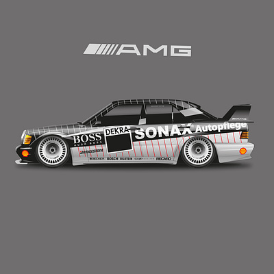 DTM 190e sonax adobe illustrator art artdecor creative design durban graphicdesign illustration south africa vector vectorart