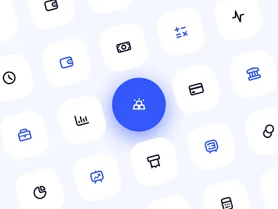 UI Icon Set: Business & Finance banking business finance icon icon design icon set iconography icons ui uiux