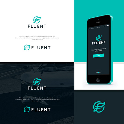 Fluent design logo