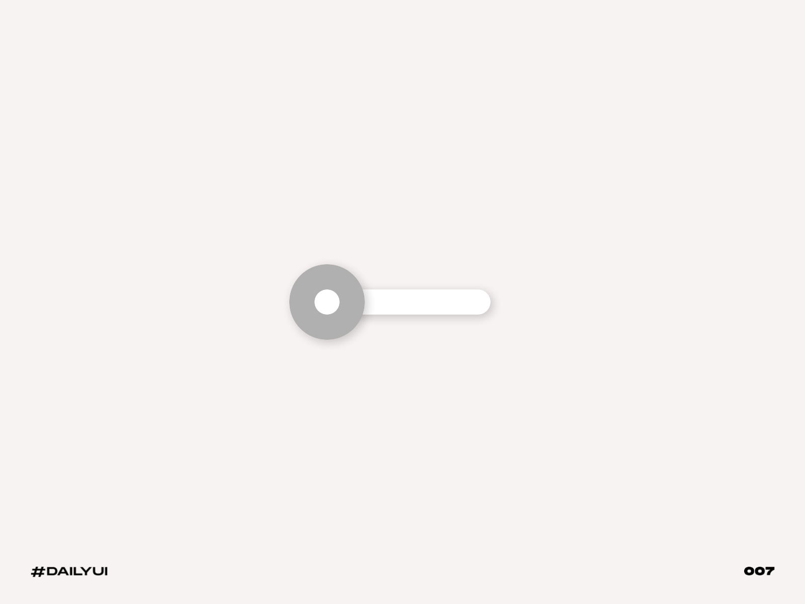 simple slider challenge dailyui slider toggle