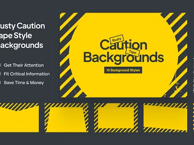 Caution Tape Style Background Design for Making Awareness announcement background banner black caution design digital marketing product safety security tape warning yellow