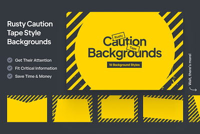 Caution Tape Style Background Design for Making Awareness announcement background banner black caution design digital marketing product safety security tape warning yellow