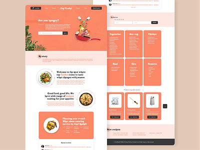 Homepage UX website ui ux