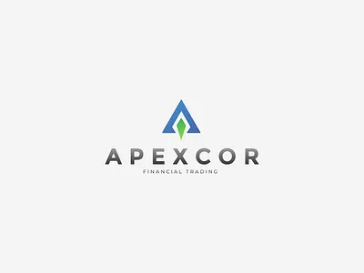Apexcor Visuals branding business card concept creative design envelope finance folder letterhead logo minimalist typography vector