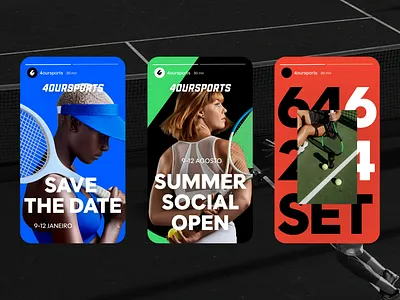 4oursports Branding #3 branding design digital dribbble fitness graphic design identity logo padel sports tennis