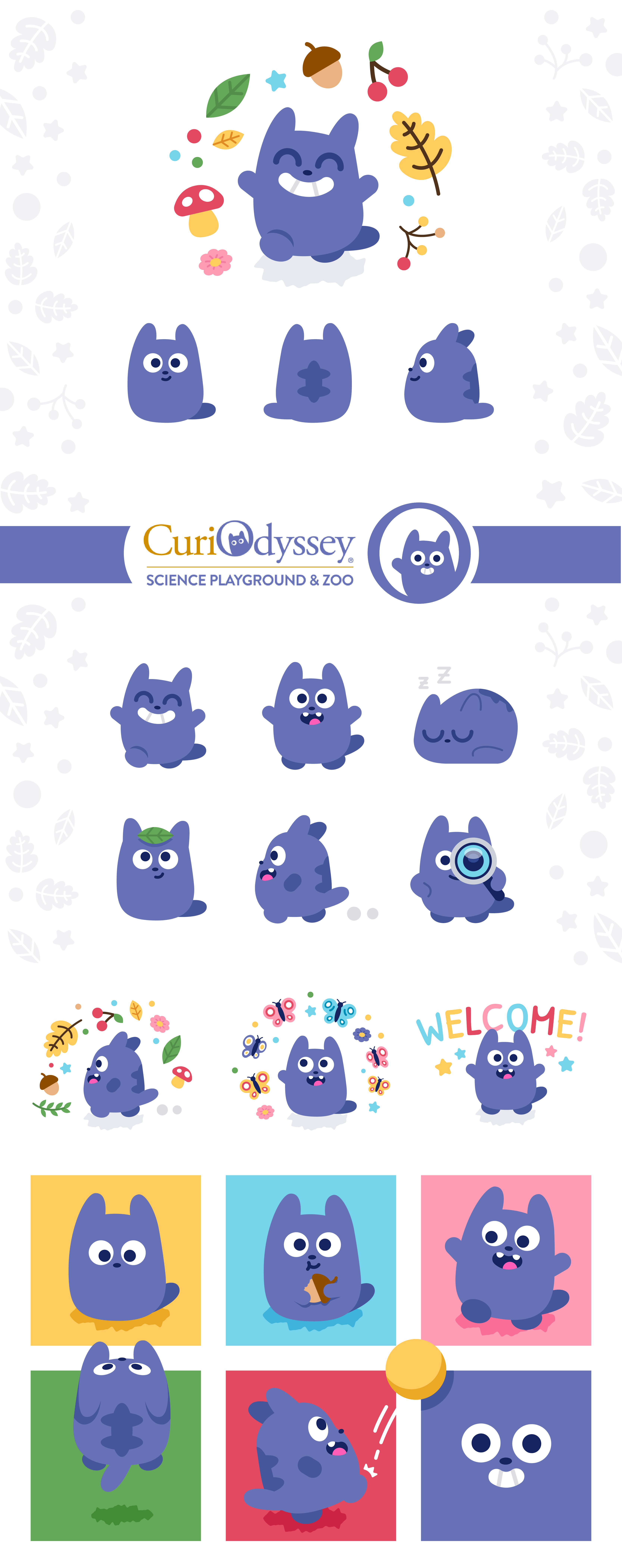Pookie - CuryOdissey Mascot design animal branding cartoon character children creature digital flat funny graphic design illustration kids learning mascot monster nature silly totoro vector zoo