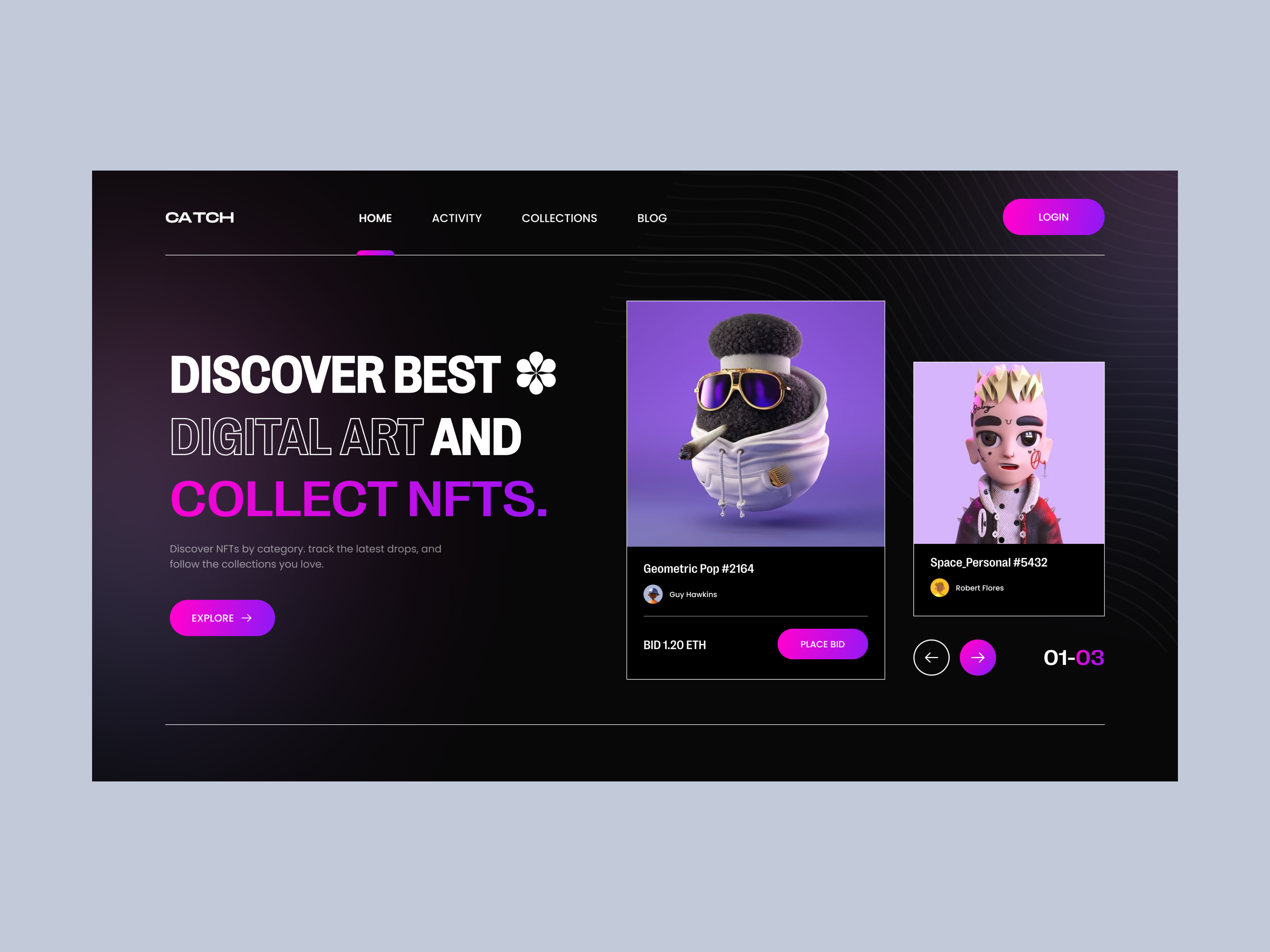 TEENO - Landing Page by Giorgi Chikhladze on Dribbble