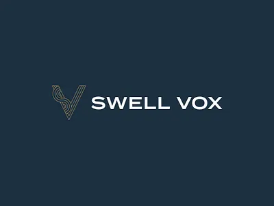 Swell Vox brand identity band band logo brand identity branding branding design choir logo logo design music music logo musician musician logo organist singer visual identity