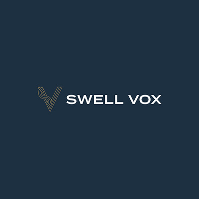 Swell Vox brand identity band band logo brand identity branding branding design choir logo logo design music music logo musician musician logo organist singer visual identity