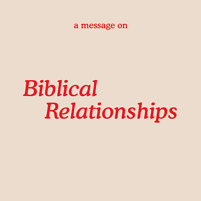 Biblical Relationships Mock Design adobe illustrator brand design church branding church design design design designs designs graphic design graphicdesign illustration
