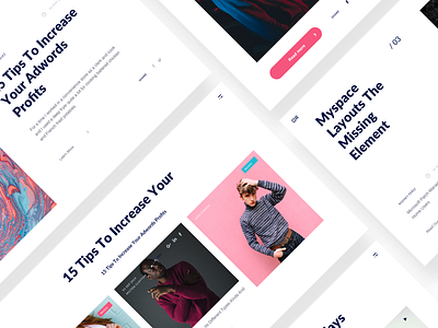 Explore personal web style 品牌 图形元素 推广 版式设计 网络 网页设计 风格探索