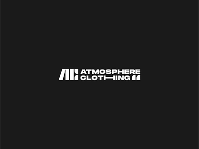 Atmosphere Clothing apparel logo brand identity branding branding design fashion brand logo logo design branding logo design concept logo designer logo mark logodesign logotype streetwear