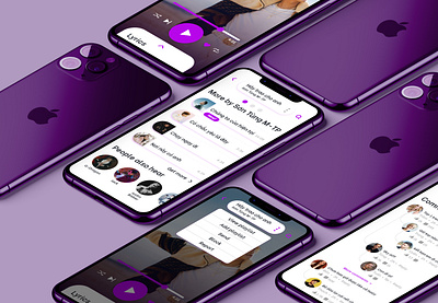 Online music mobile app community give it to me mobile app mobile ui music music app music app design music app ui playlist singer son tung mtp songs spotify ux ui zing mp3