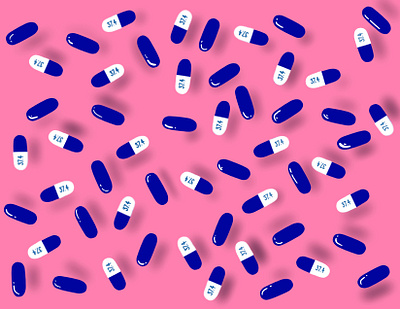 Let's Talk About Pills - Editorial Illustration advocate color pop data dataviz illustration illustration art illustration design illustration digital mental health pattern pills