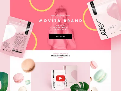 eve beauty branding design ui ux web