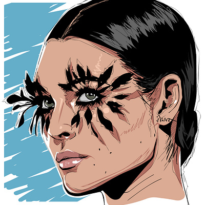 World's most beautiful face? adobe art beautiful girl beauty digital portrait drawingart erotica fashion illustration fashion illustrator illustration illustration digital illustrations vector illustration