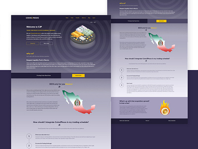 Coin2pesos branding design illustration logo mockup psd typography ui ux web website