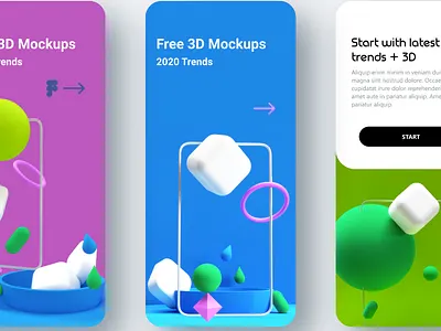 Figma 3D Design design illustration ui