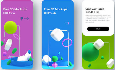 Figma 3D Design design illustration ui