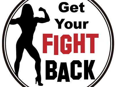 Get Your Fight Back badge design label and box design label design label mockup product design retro badge sticker design