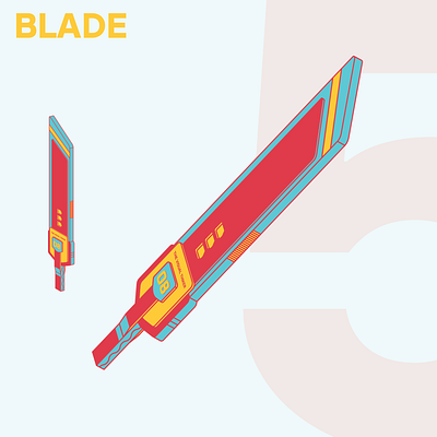 Blade Inktober 2020 blade creative creative logo creativity illustraion illustration illustration art illustrations illustrator inkober inktober2019 inktober2020 knife less is more lineart linework red sword vector