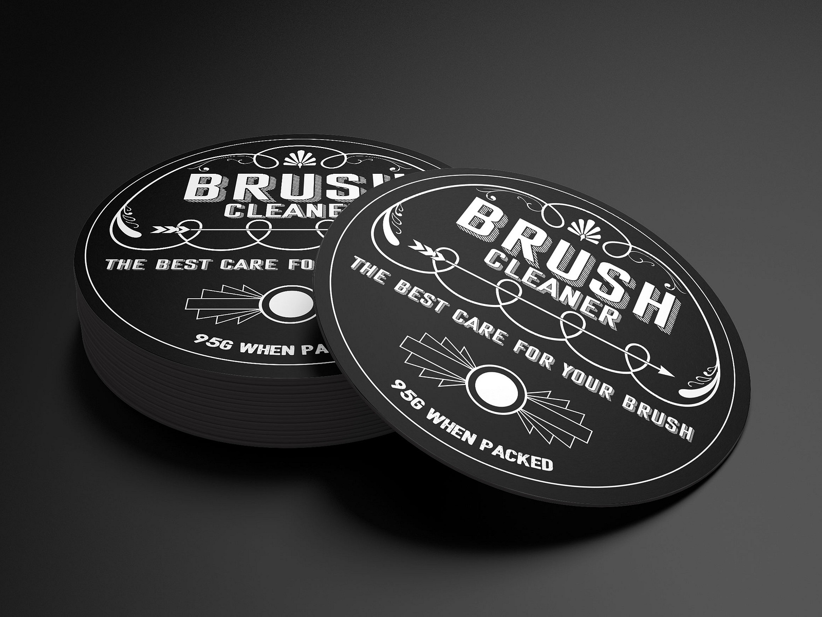 Label Sticker design by Anum Bakhtiar on Dribbble