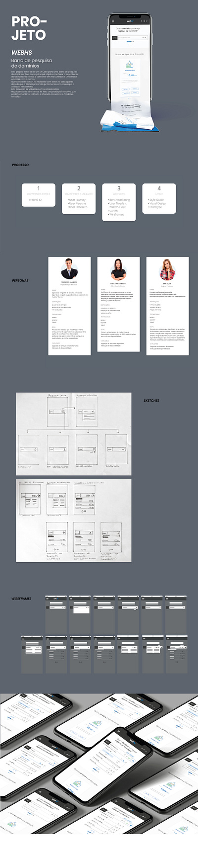 BARRA DE PESQUISA DE DOMÍNIOS design domains ui ux