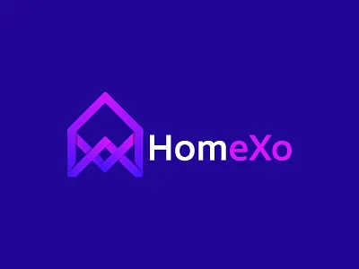 Real State Logo Design Homexo 2020 trend 2021 logo abstract logo brand identity branding creative logo h letter logo home home logo logo logo symbol logodesign logomark logos logotype modern logo real estate real state logo x letter logo
