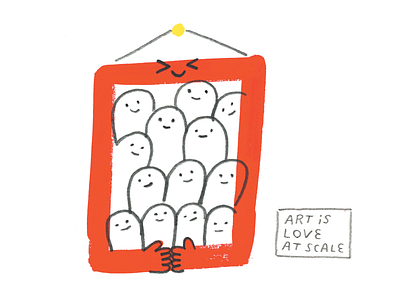 Art is Love conceptual illustration creative career creative pep talk creativity illustration podcast