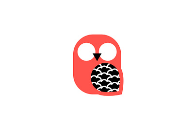 Owl // Logo Design bird bird logo graphic design icon illustrator japan japanese pattern logo owl owl logo simple vector