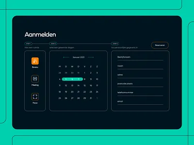Registration form Flexplace agenda date desktop flexbox form register register form registration form registration page roadmap ui ui ux ux web webdesign work workspace