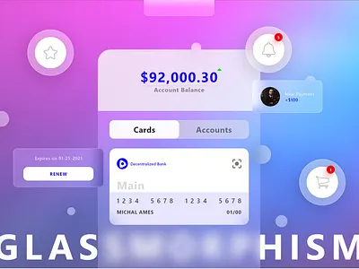 Glassmorphism adobe photoshop adobe xd glassmorphism graphic design ui ui design ux