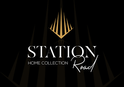 Station Road luxury logo branding creative logo flat graphic design logo logo design logotype luxury brand luxury logo minimal typography logo