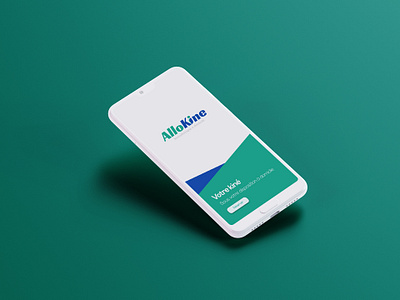 AlloKiné design graphic design interface design landingpage logo logodesign minimal mobile ui ui ux uidesign