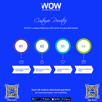 WOW – Book rides, online payments, foods & shops app branding design illustration logo services taxi taxi app transport app wow