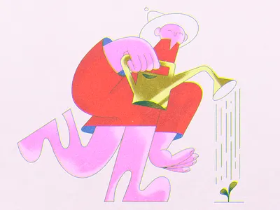 spot illustration character character design color design illustration shapes