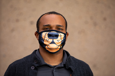 Smokey Mask design dog illustration knoxville pup smokey snout tennessee tn university of tennessee