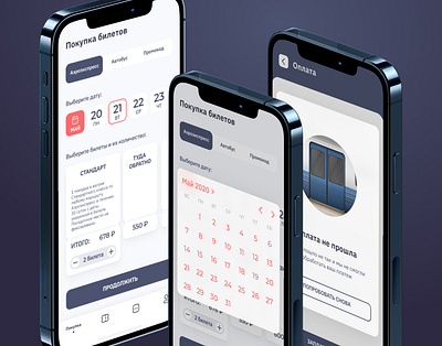 Aeroexpress Redesign - Tickets App aeroexpress app application border pass bus clear concept design figma ios iphone x mobile redesign tickets train