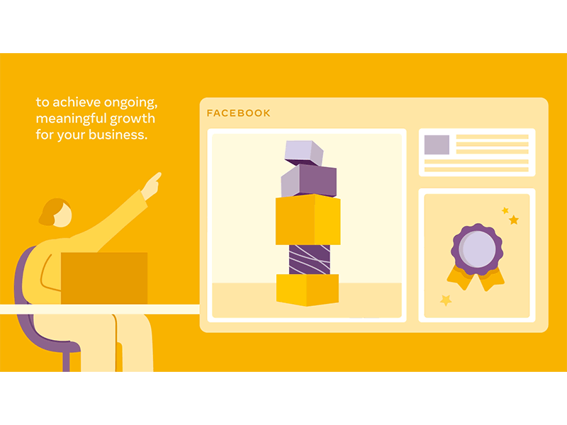 Hockey Sticks and Base 03 animation explainer video facebook facebook for business motion design motion graphics social media socialmedia