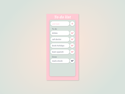 To do app app design to do app to do list ui ux vector